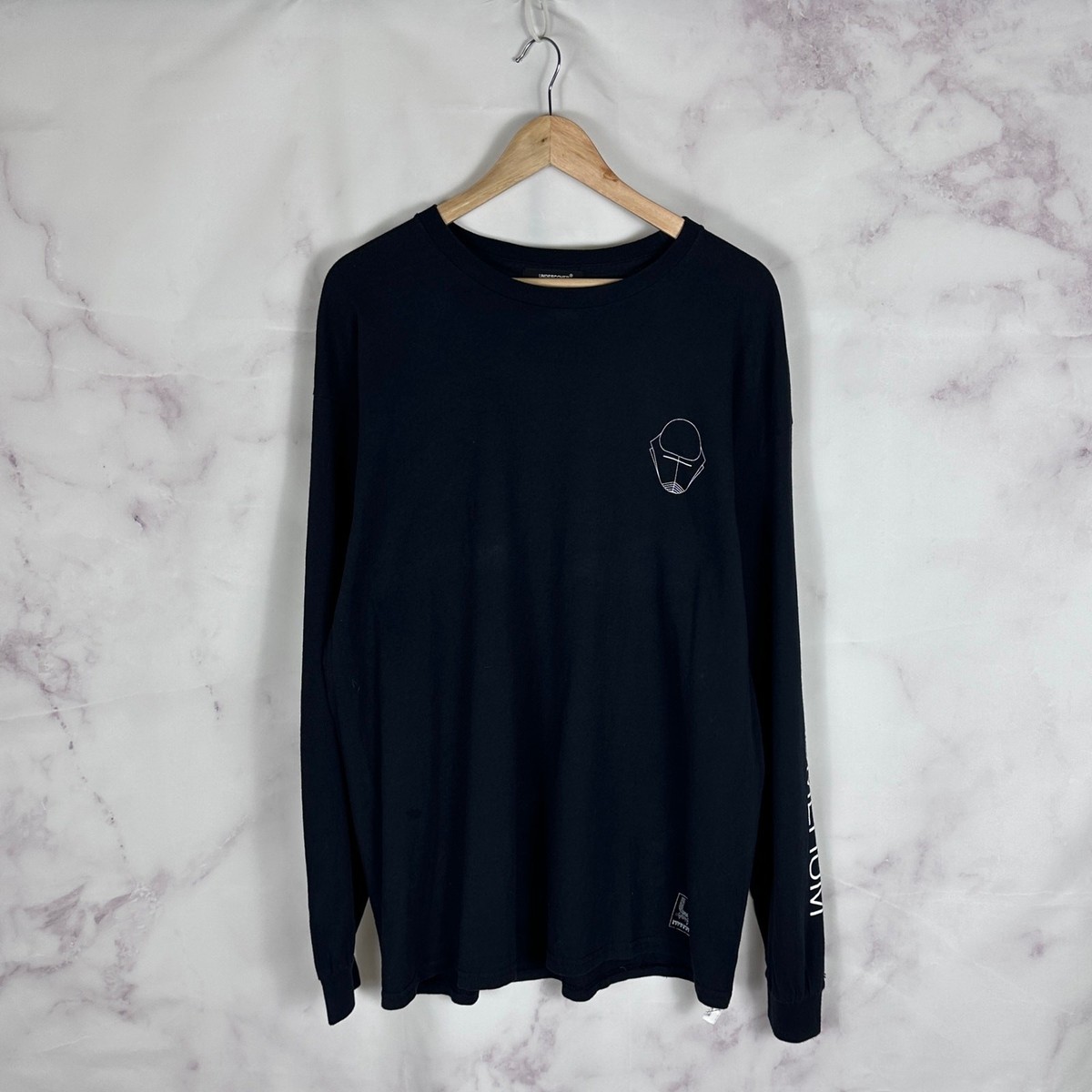 Undercover Shirt Black Longsleeve Underman Records Size XL