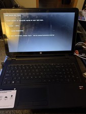 HP 15-f305dx AMD A6 5200 2.00GHz 4GB RAM 15.6" No OS hdd And Ram Included