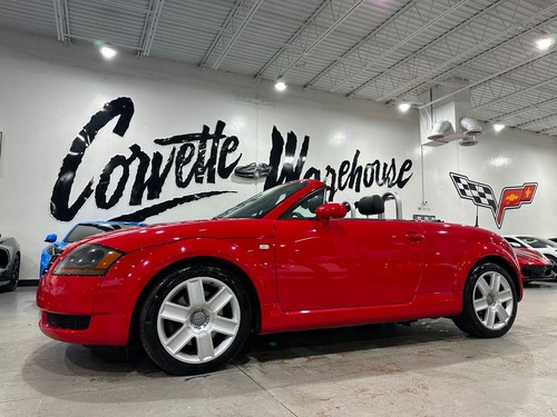 2004 Audi TT Quattro 225hp quattro AWD 6-Speed, Wind Blocker, Power Top
