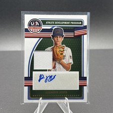 2023 Panini Stars & Stripes Alexander Lasota Auto Jersey Patch USA Rookie