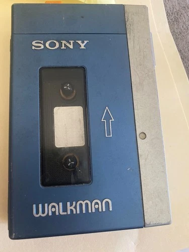 Vintage Sony TPS-L2 Walkman Cassette Player Blue not working