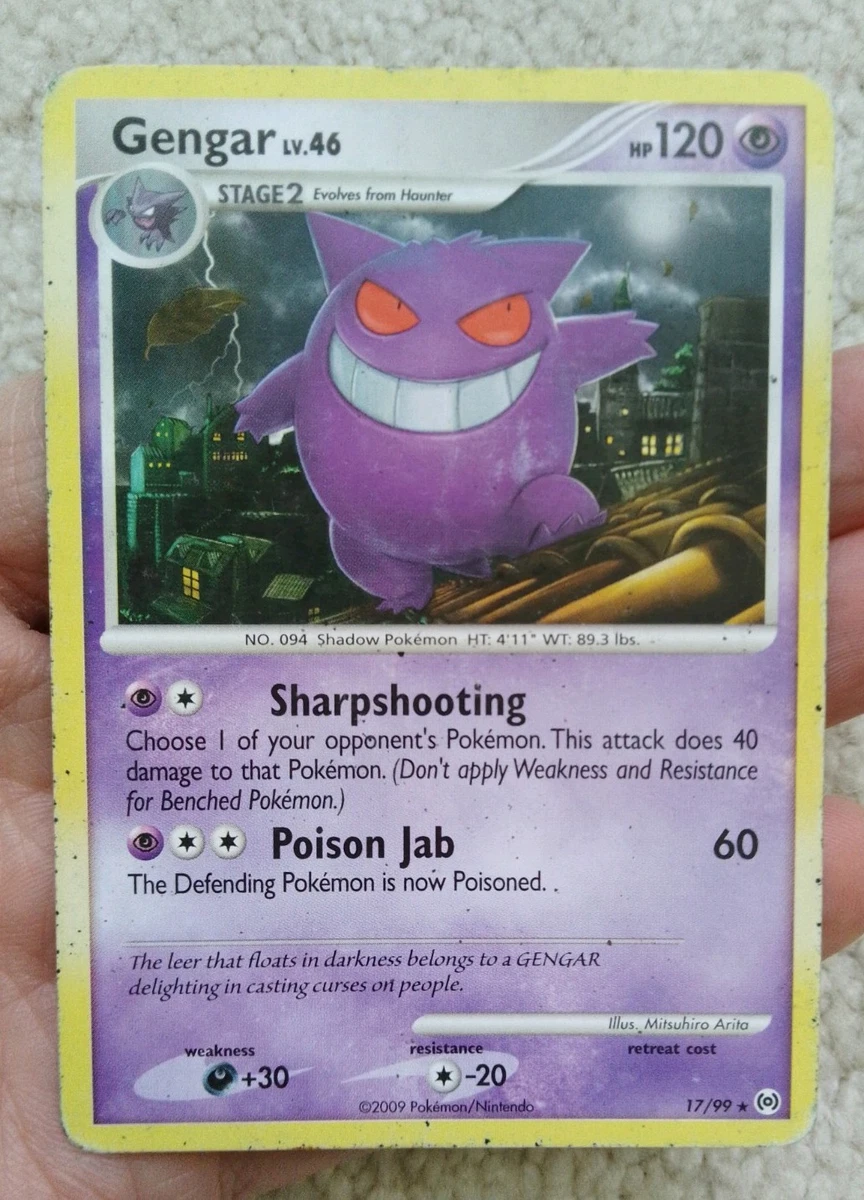 Gengar Pokémon TCG Arceus Rare Individual Collectible Card Game
