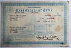 Classic Collectible 1962 Pontiac 2dr Missouri Certificate — photo 1