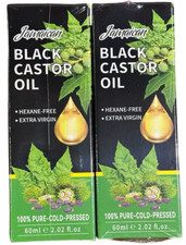 2-Pack Jamaican Black Castor Oil 4.04 Fl Oz. 100 Pure Cold Pressed Exp 10/26