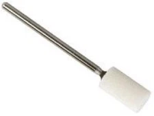 META RA LATCH WHITE  MOUNTED STONE ABRASIVE POINT CYLINDER CY1 ARKANSAS