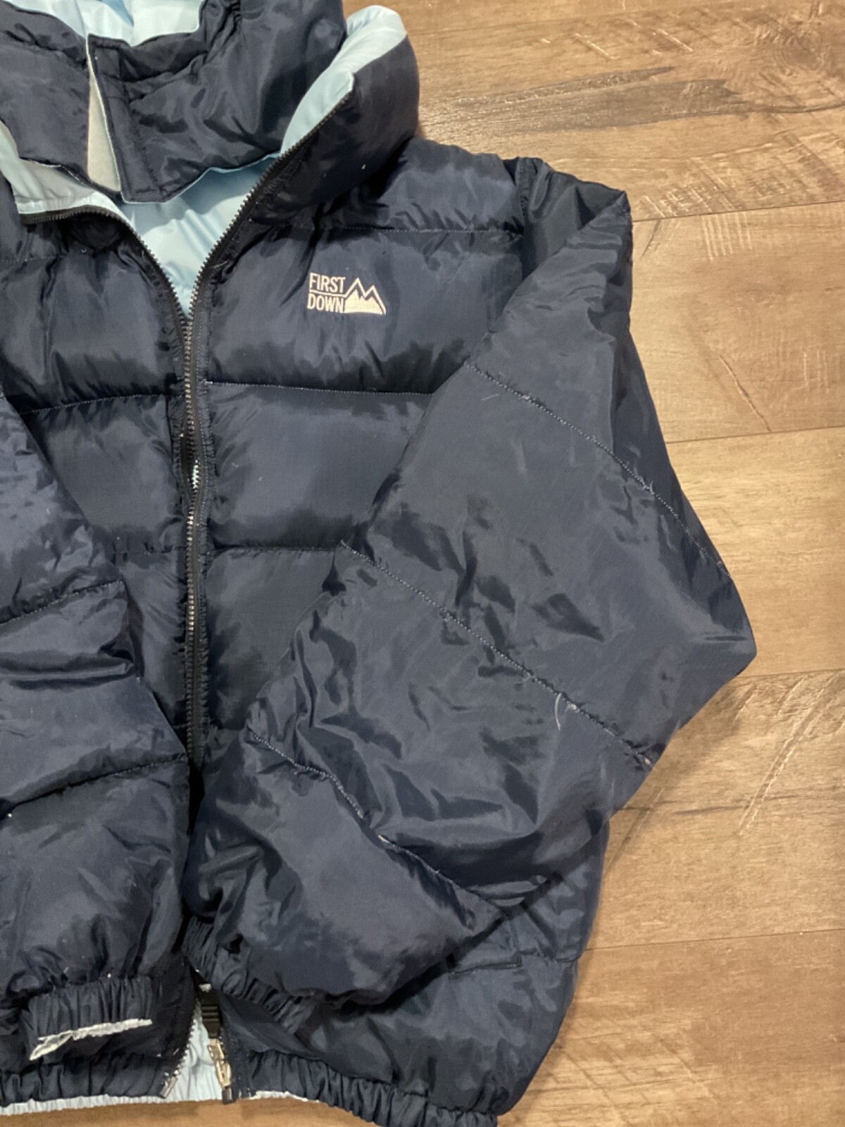 First Down Winter Jacket reverse able puffer Jack… - image 6