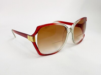 women BIFOCAL READING SUNGLASSES large gradient lens 100% MAX UV400 power +2.00