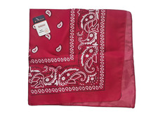 New 22" Compass Brand, Bandana-Red. With Tags Attached
