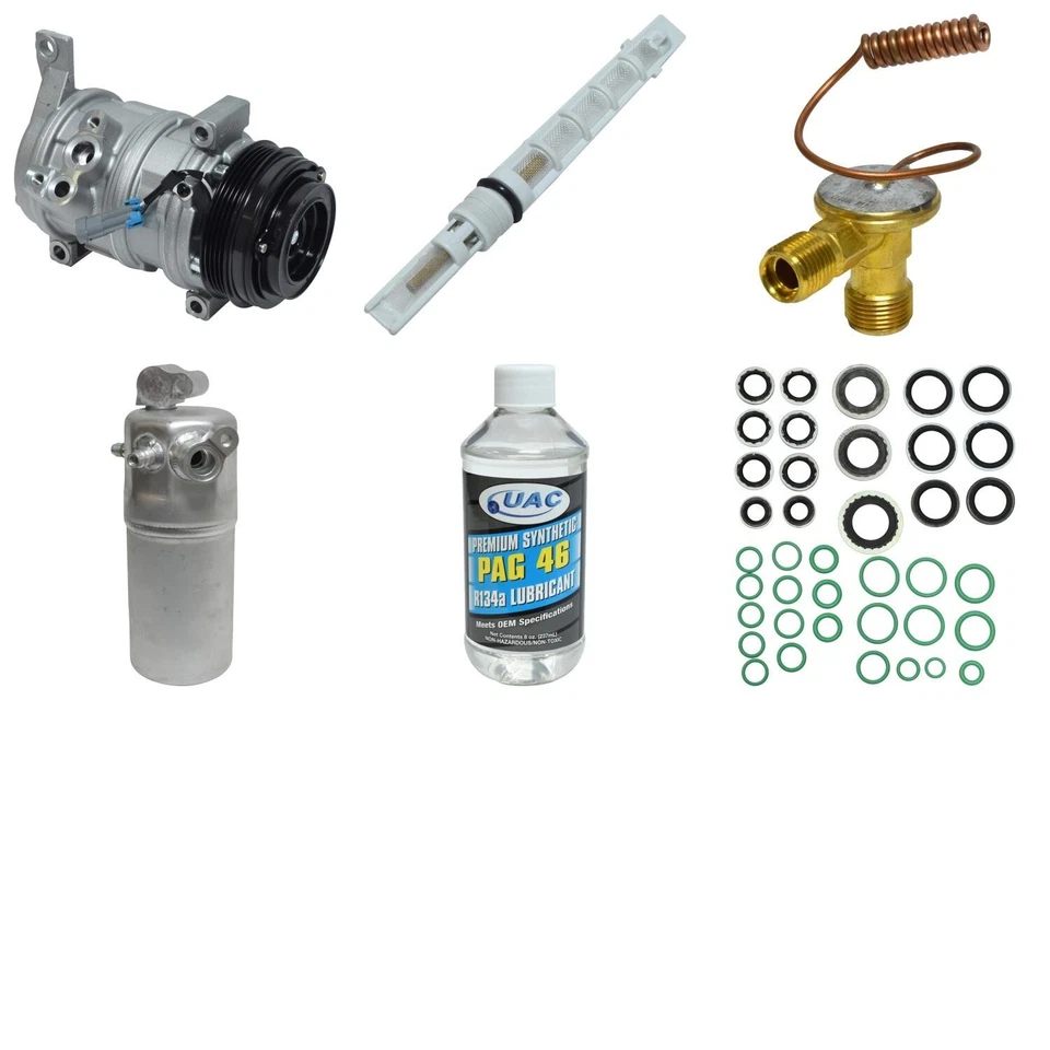 UAC A/C Compressor Kit For 2003 Chevrolet Express 3500 - Image 2 of 2