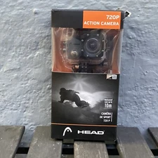 Action Sport Camera - HEAD 720p  - Outdoors/Waterproof - 2” Screen - Open Box