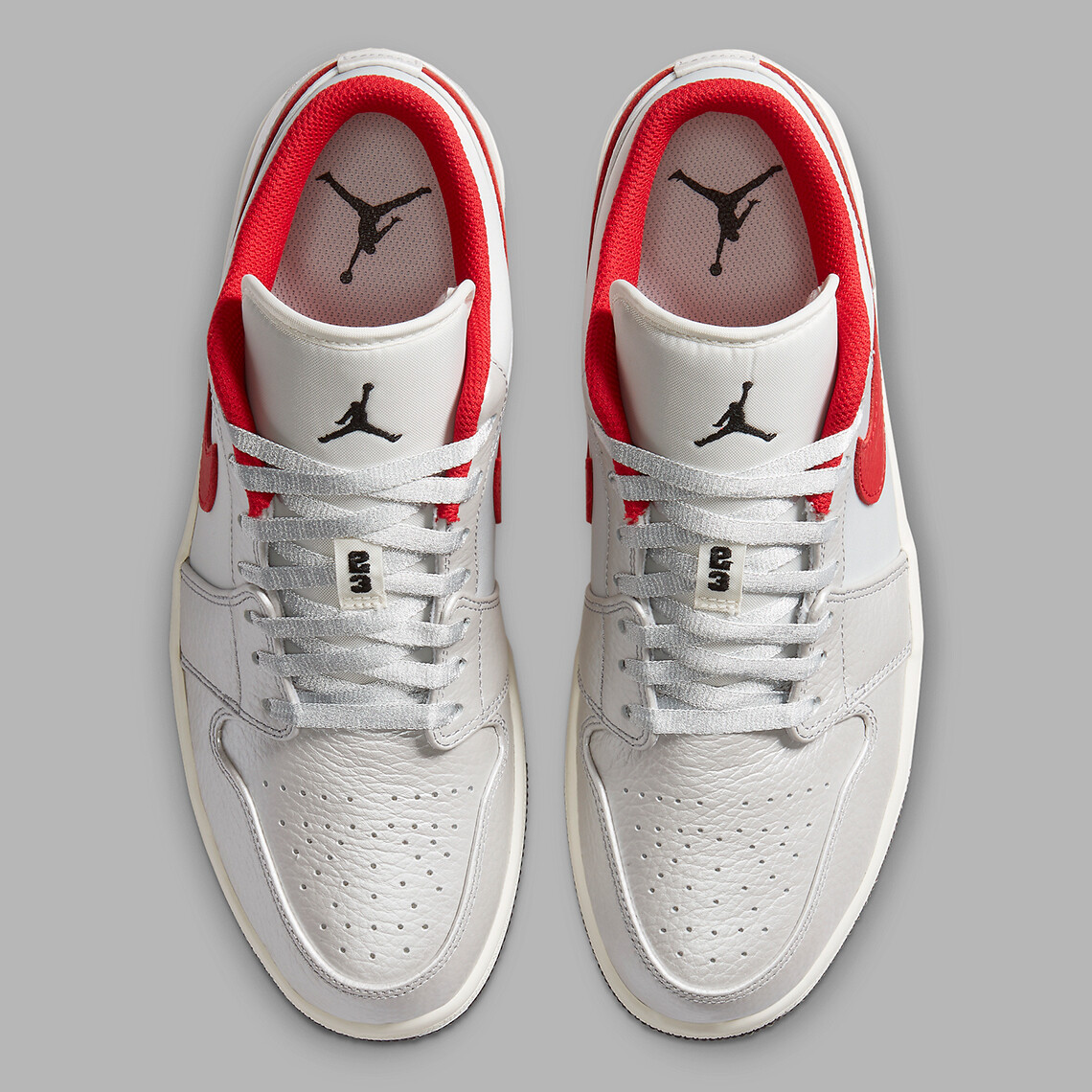 Nike Air Jordan 1 Low Night Track Size 9. DA4668-001 Sail Red