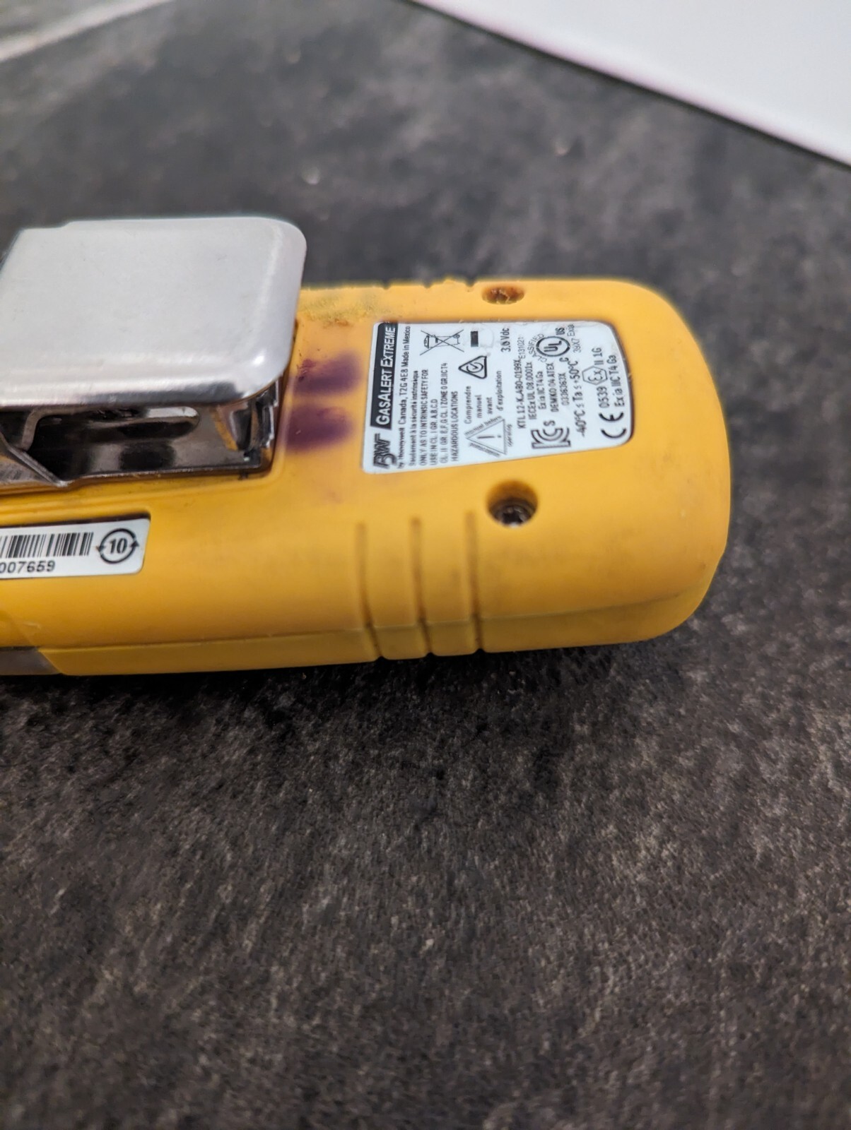 BW GasAlert Extreme NH3 Gas Detector Ammonia Single Gas Monitor Been