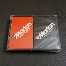 Vintage Marion Corp. Redislip Playing Cards 2 Decks Factory Sealed Advertising