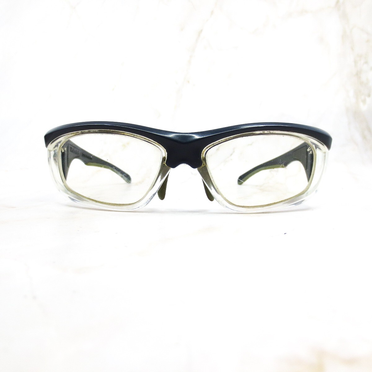 3M Safety Eyeglasses Frame Z87-2 EN166F 2T200 Unisex Polished Black Wrap 126