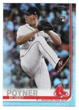 BOBBY POYNER RC 2019 Topps Series 2 RAINBOW FOIL - BOSTON RED SOX - #571