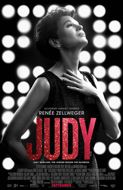JUDY 2019 movie 12x18 VINYL poster Renée Zellweger