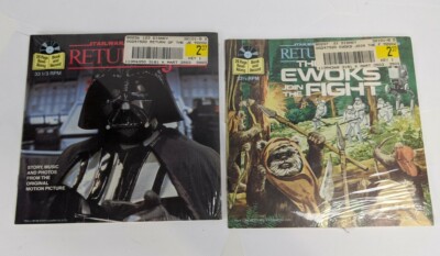 Star Wars Return of the Jedi & Ewoks 33 1/3 Vintage Vinyl Record