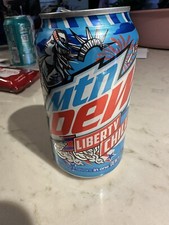 NUOVO Mountain DEW LIBERTY CHILL! 1 x 12 oz SINGOLA LATTINA VUOTA