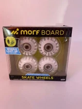 Jakks Morf Board Skate Skateboard LED Light-Up Wheels NIP Sealed 4 pk. NEW