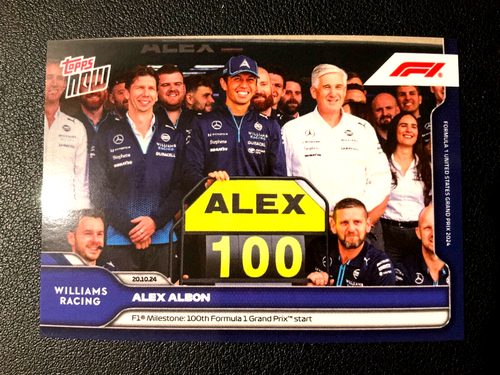 *PICK YOUR CARD* 2024 Topps Now Formula 1 F1 Base Set (UPDATED Jan 22, 2025) - 第 137/172 張圖片