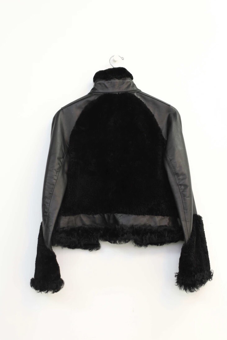 Givenchy Women’s Shearling Jacket With Leather de… - image 3