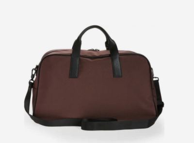 Ted Baker Borsone Da Viaggio Legally In Nylon - Bordone 20x12x9, Color Oxblood