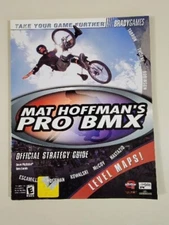 2001 Mat Hoffman’s Pro BMX  Brady Games Strategy Guide - PlayStation - Excellent