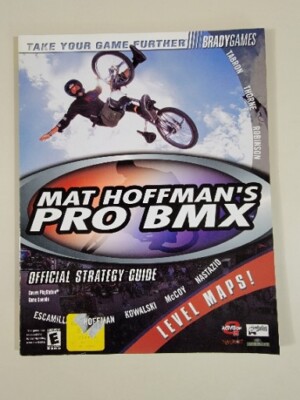 2001 Mat Hoffman s Pro BMX  Brady Games Strategy Guide - PlayStation - Excellent