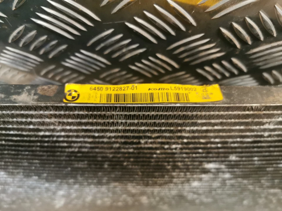 BMW E60 AC RADIATOR CONDENSER 5 SERIES E60 E61 520d 2.0 Diesel 130kw 9122827 - Image 2 of 3