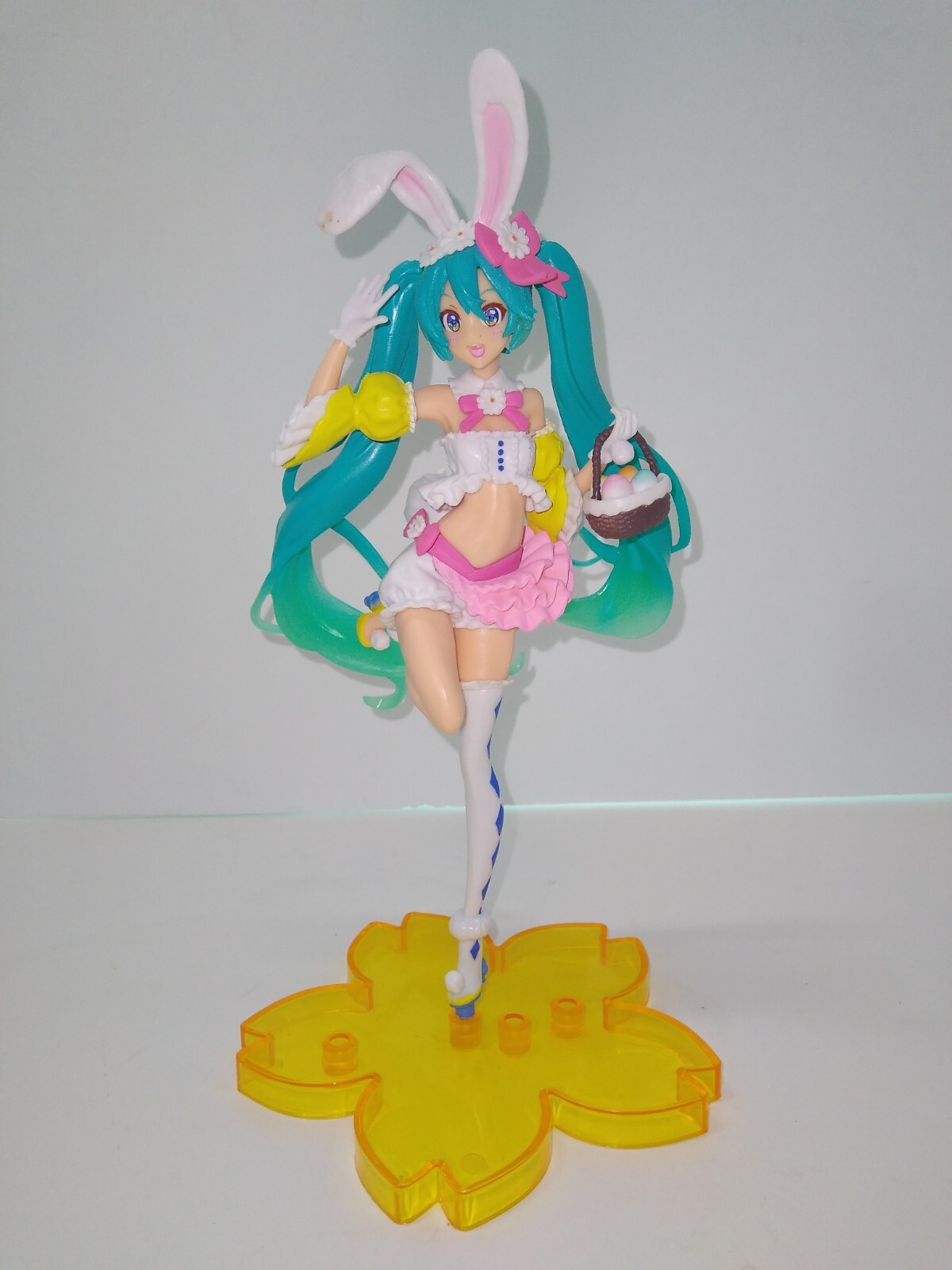 Sexy Chica Anime Hatsune Miku Figura Arlequín Conejo Niña Muñeca 8 Piezas
