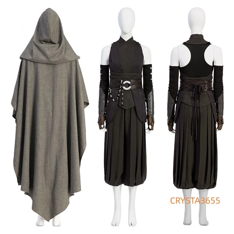 Star Wars The Clone Wars Ahsoka Cosplay Disfraz Conjunto Con Bata Botas Mujer Lote  Foto 2 de 4