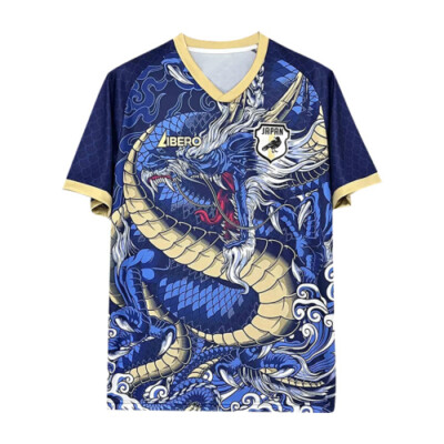 Japan-Fuß*ball-Shirt 2024 Blue Dragon Edition T-shirt Sport Top S-2XL 2024 Neu