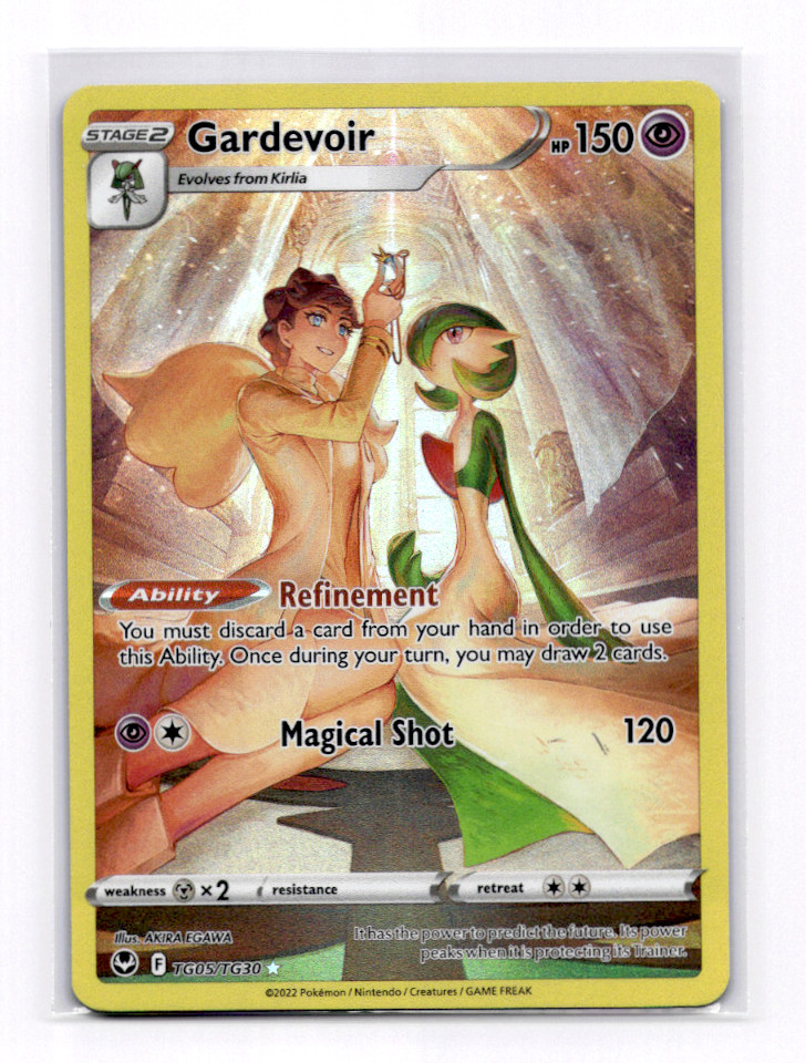 Gardevoir Trainer Gallery TG05 Full Art #TG05/TG30 - Silver Temptest Pokemon