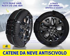 Fasce catene da neve per auto ruote suv antislittamento kit catena da ruote set 