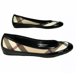 burberry pointed toe flats