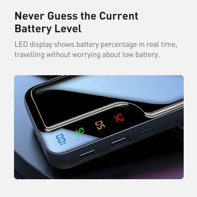 Portable Power Bank External Battery Capacity 950000mAh 2USB Super Fast Charger - Image 4 of 4