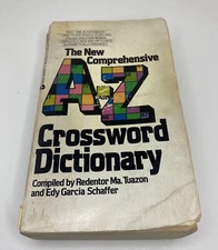 The New Comprehensive A-Z Crossword Dictionary 1973