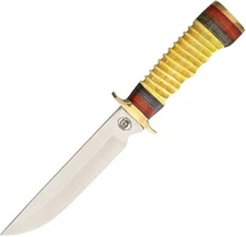 New Frost Cutlery CW Spotted Wolf Skinner CW-6126YB