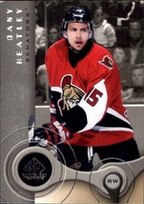 2005-06 SP Game Used #68 Dany Heatley OTTAWA SENATORS