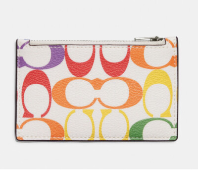 バッグ COACH Signature Multicolor Pouch Bag s-l400.jpg