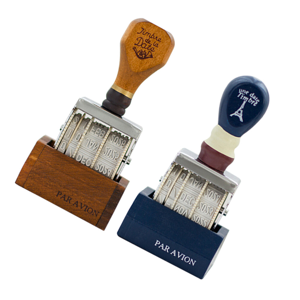Rayher 'Viel Glück' Wooden Stamp - Round 3 Cm Rubber Stamp For Cards & Crafts (29238000) - View #4
