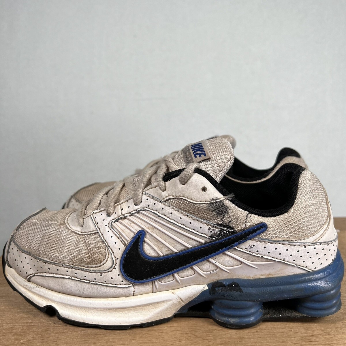 Nike Shox Turbo 8 Running Shoes Boys Youth 2.5 Sneaker 344933-103