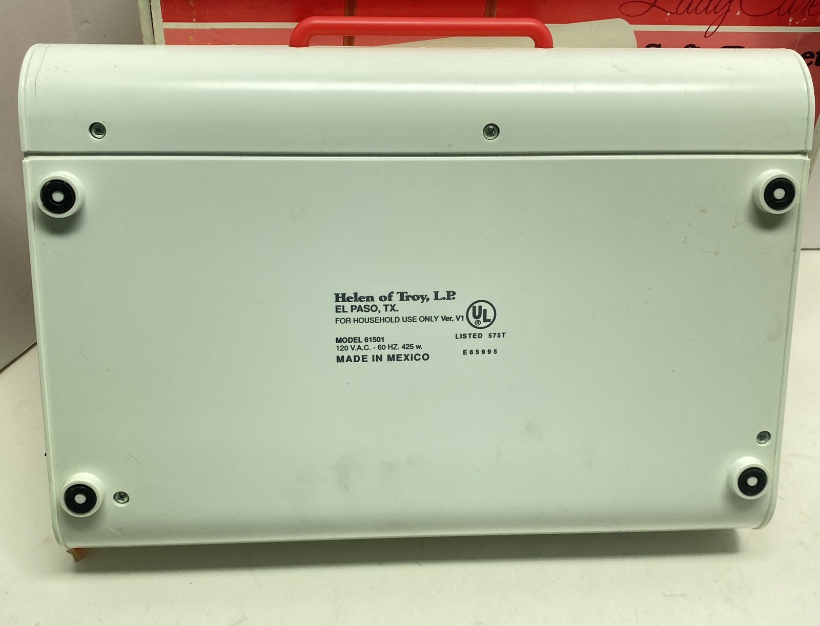 Lady Carel Soft Hair Dryer Vintage Tested Working Model 61501