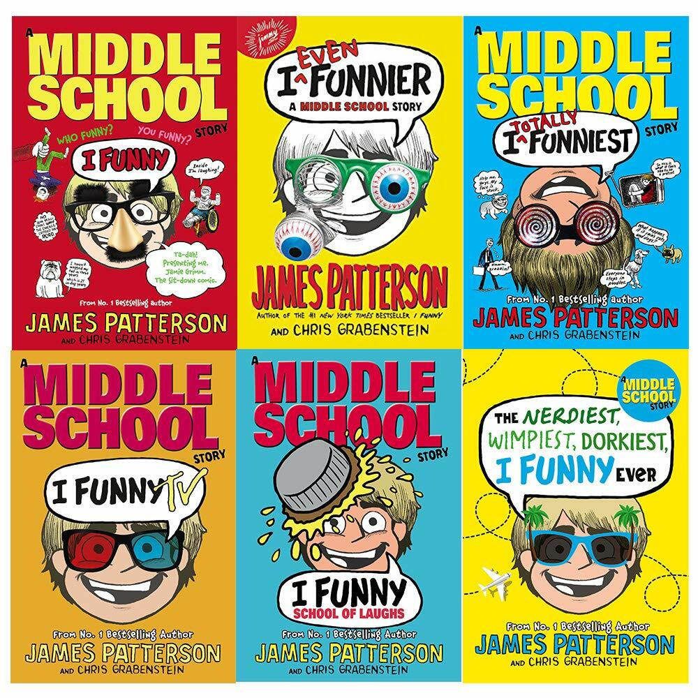 I funny James Patterson 6 Books Collection Set I funny,Even funnier Paperback