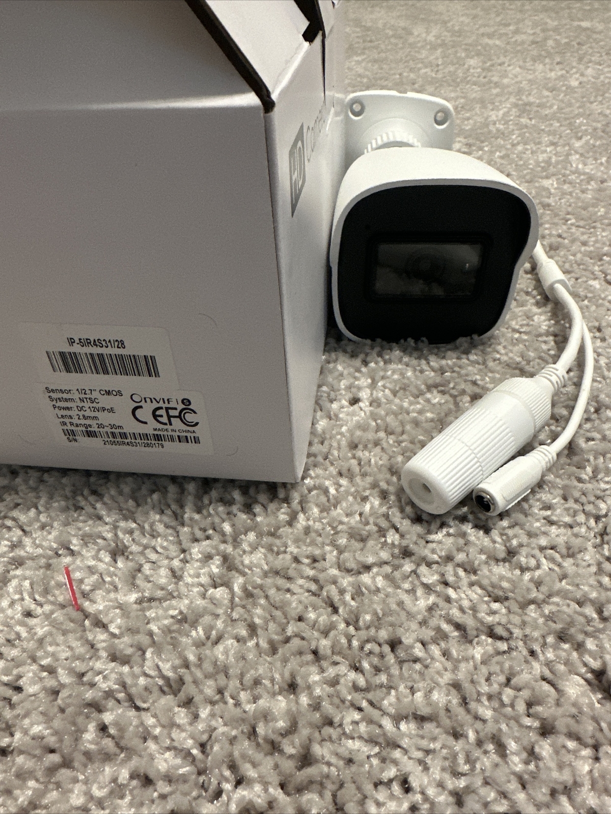 High-Resolution HD Security Camera with Night Vision and Motion Detection-image