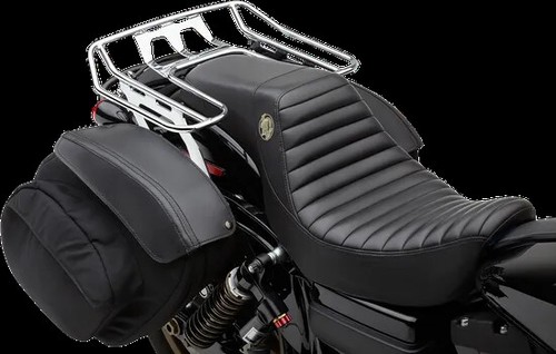 Cobra Chrome Big Ass Detachable Wrap Around Rack Dyna Super Glide Custom 06-11