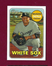 2018 Topps Heritage #174 Wellington Castillo Chicago White Sox Baseball Card