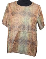 Damen Shirt T- Shirt Selected Babet Ss SchÖNes Farbenspiel Gr. 38 Neu