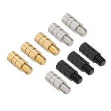 9Pcs Dart Weights 2g Brass Add Accentuator 2BA Thread Gold Silver Black