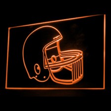 230059 Helmet Football Home Decor Game Shop Open Display Lighting Neon Sign